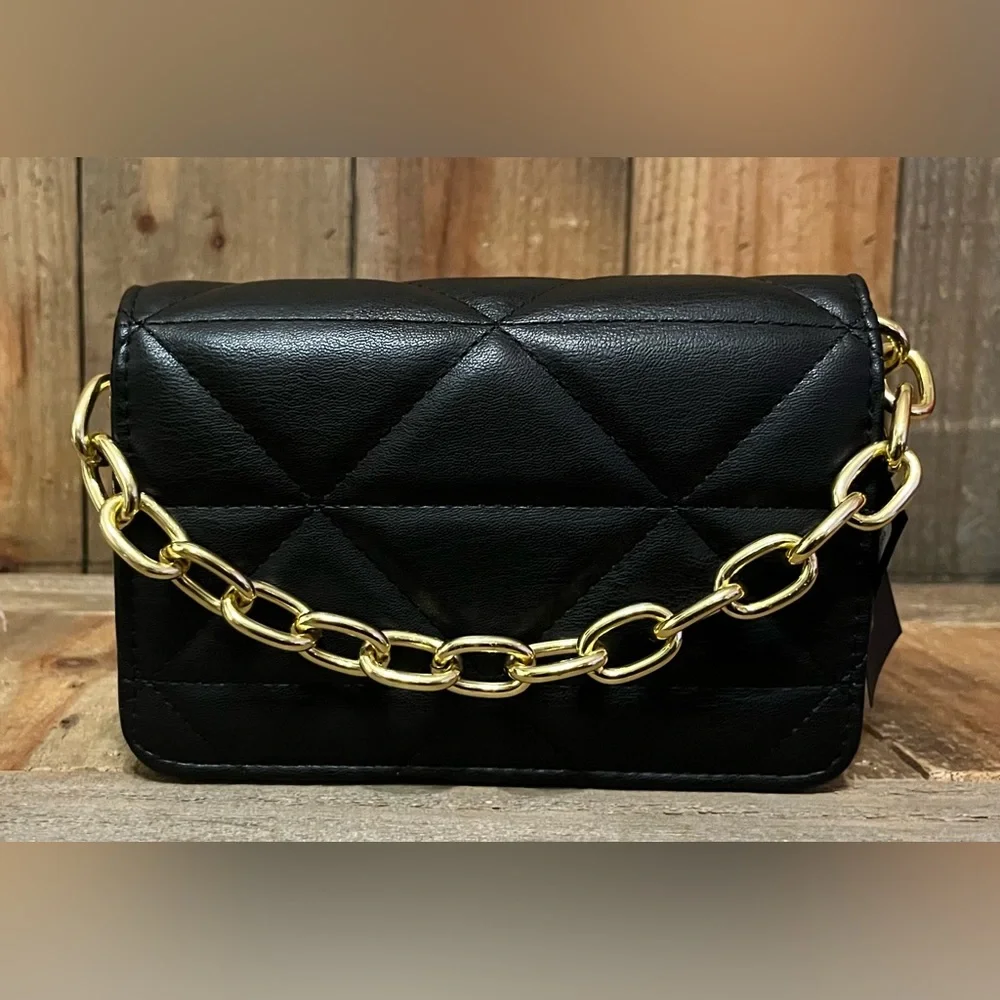 🖤NWT🖤bebe Los Angeles Black Crossbody Bag. $89RP - Picture 6 of 8